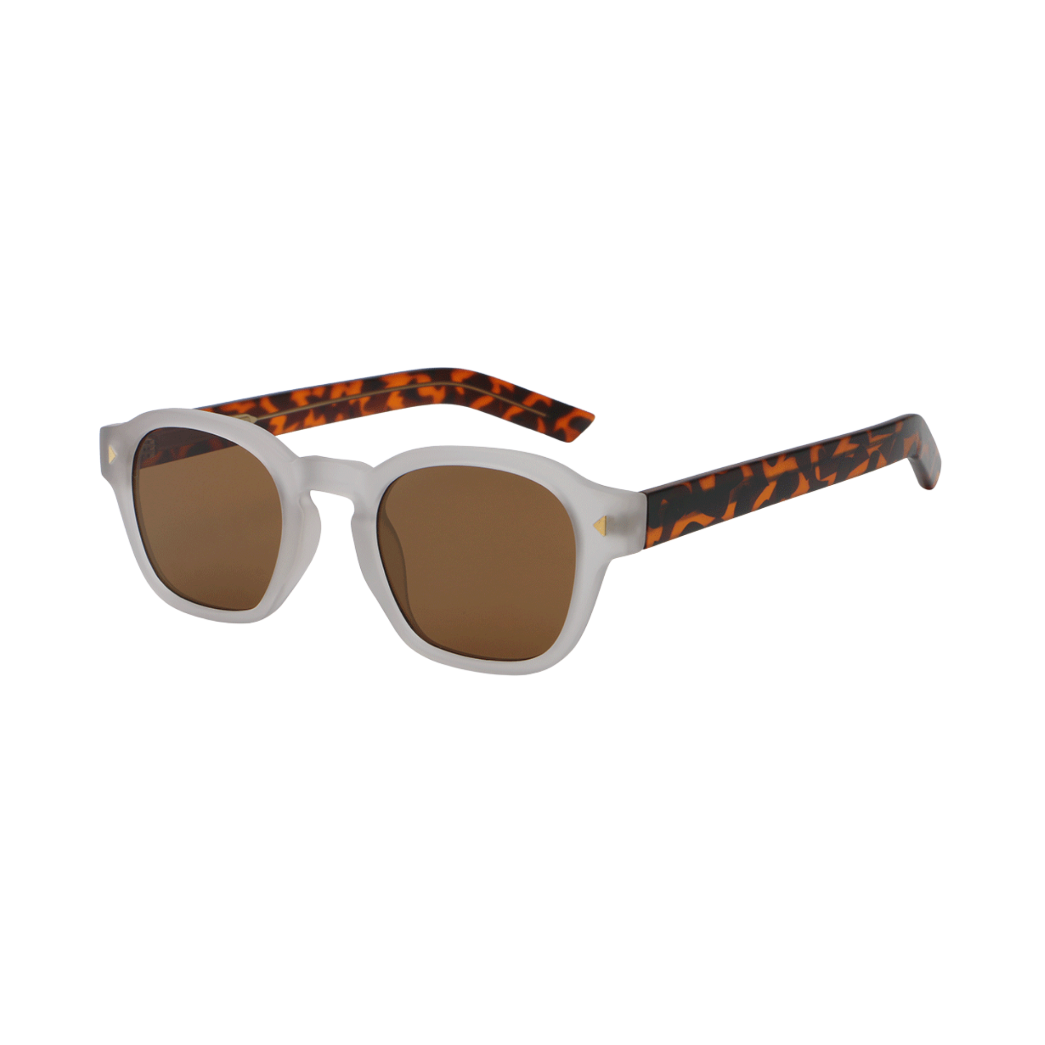 Montauk Muse - Grigio Opaco Tartarugato/MARRONE