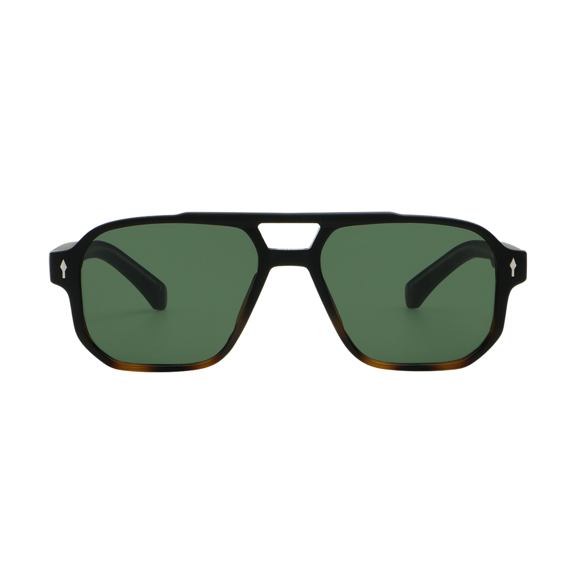 Columbus Vintage - Nero Opaco/VERDE