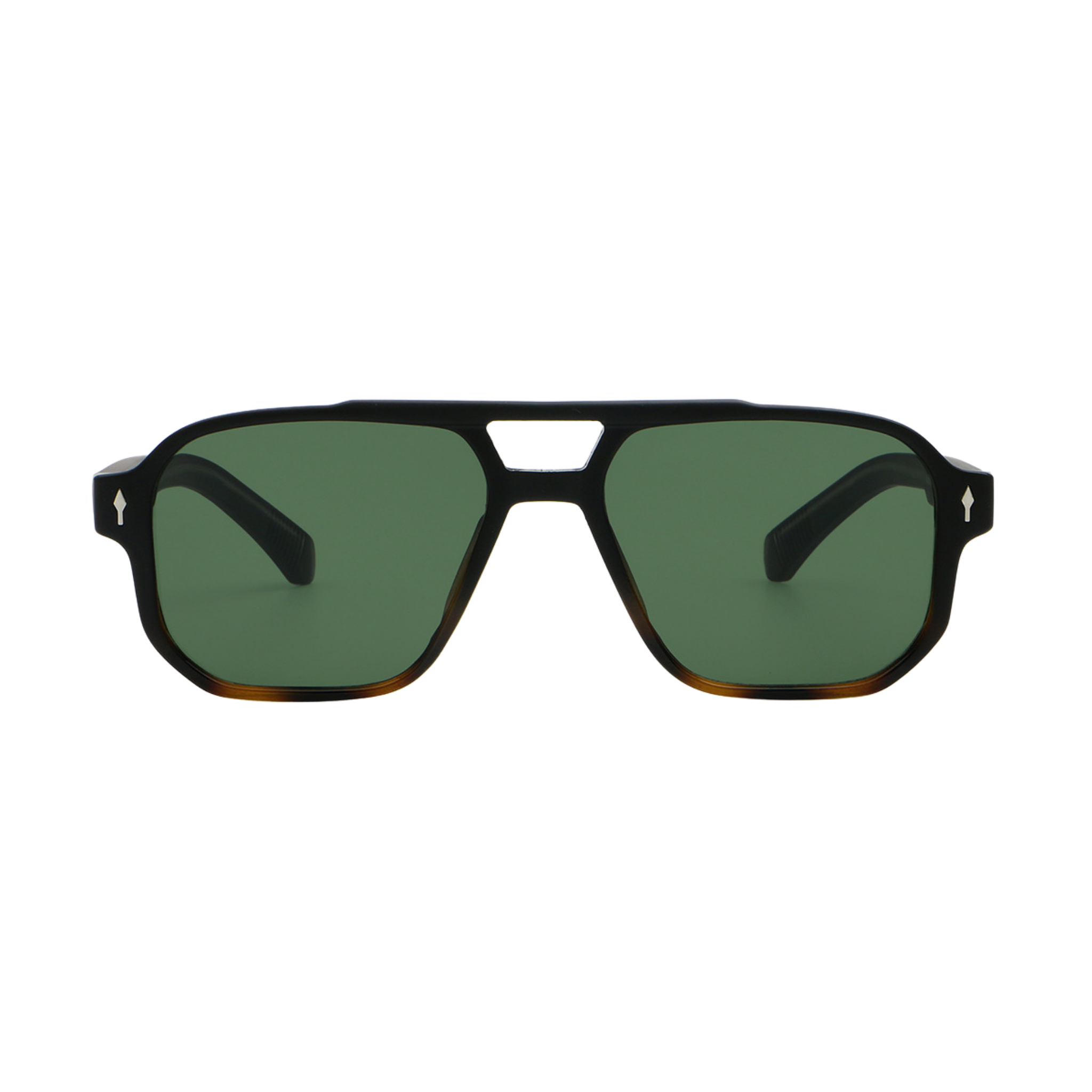 Columbus Vintage - Nero Opaco/VERDE