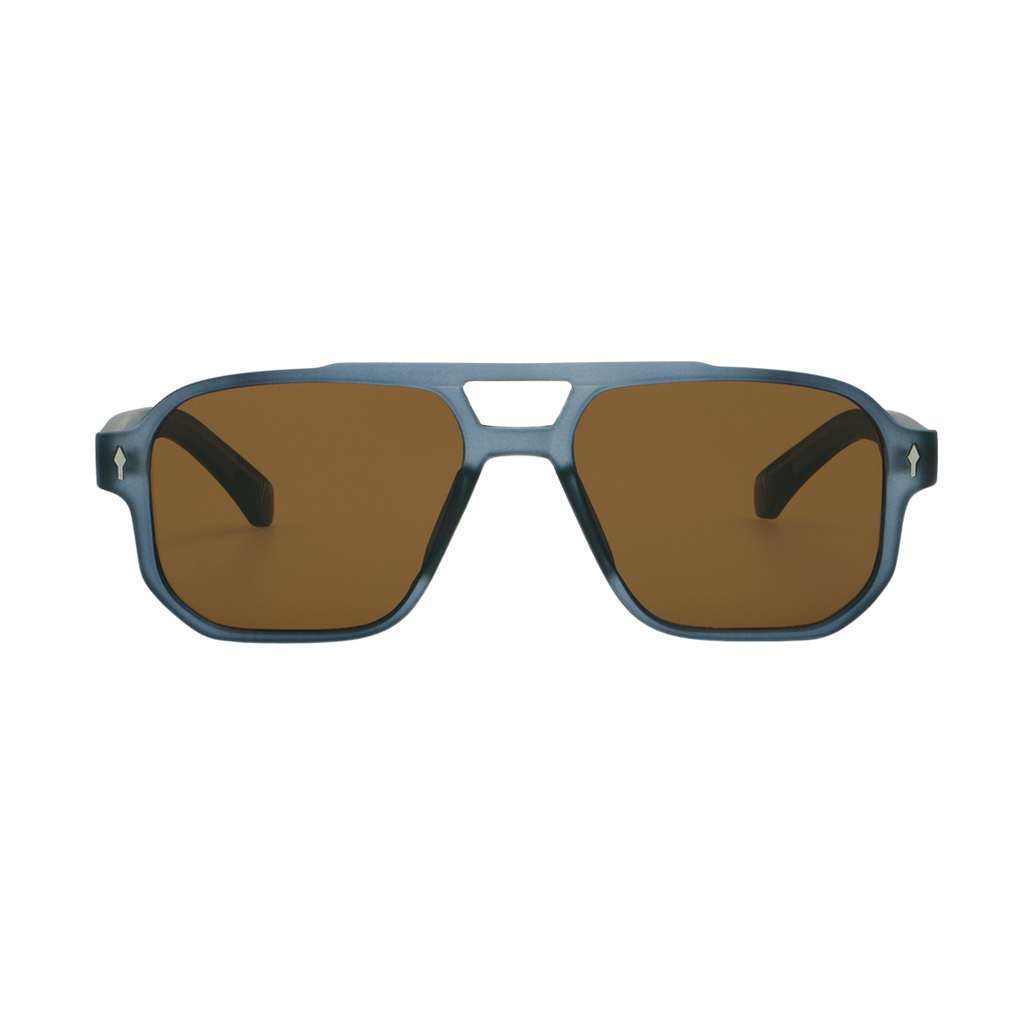 Columbus Vintage - Blu Opaco/MARRONE